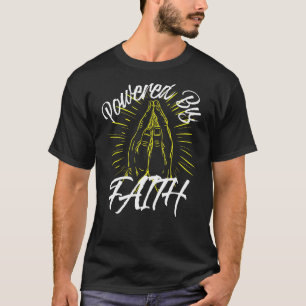 Religiös motivierter Glaube Christliche Gebet-Händ T-Shirt