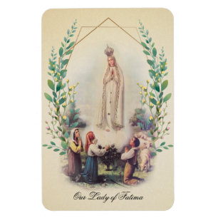 Religiös Unsere Liebe Frau von Fatima Katholischer Magnet