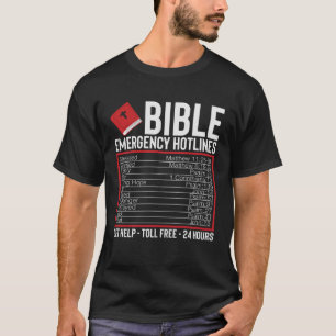 Religiöse biblische Hotlines T-Shirt