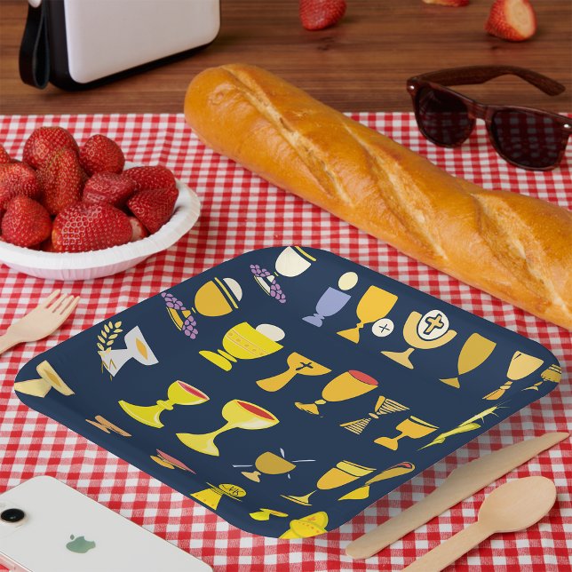 Religiöse Chalices Pappteller (Von Creator hochgeladen)