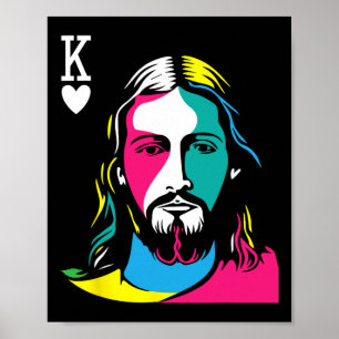 Religiöse Christliche Gläubige Jesus Christus ist Poster
