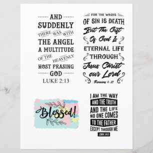 Religiöse christliche Jesus-Zitate Bibelvers