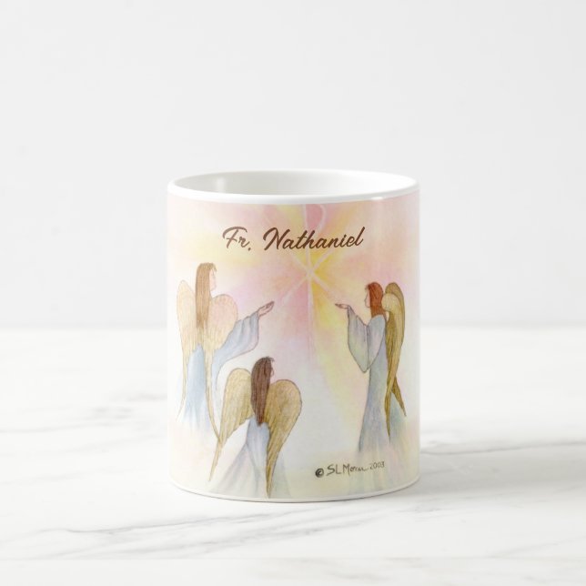 Religiöse Engel Personalisiert Kaffeetasse (Mittel)