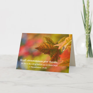 Religiöse Erntedank-Karte Feiertagskarte