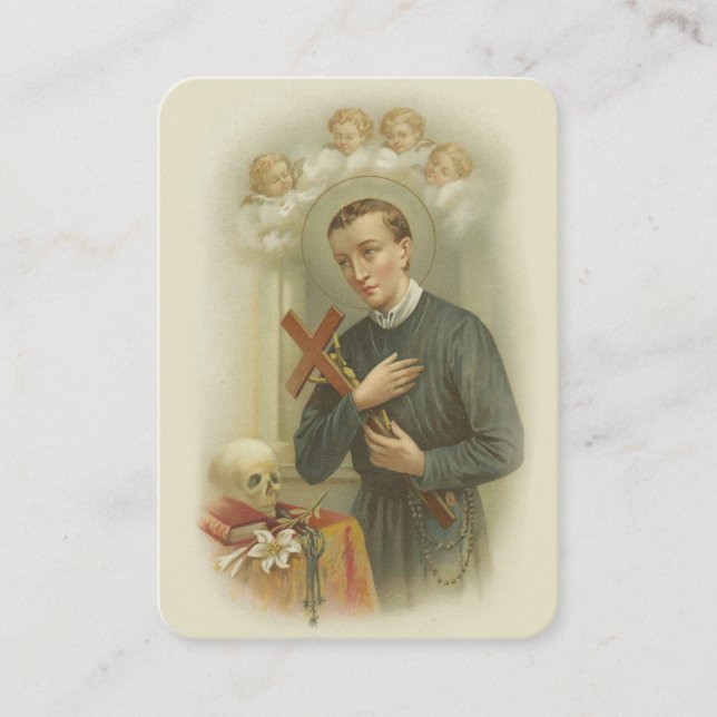 Religiöse Gebets-Geburt St. Gerard Majella Visitenkarte (Vorderseite)