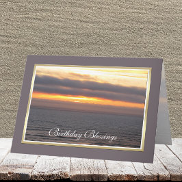 Religiöse Geburtstagskarte — religiöser Segen Karte