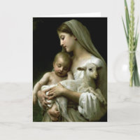 Religiöse gesegnete Jungfrau Mary Jesus Lamb