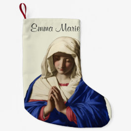 Religiöse gesegnete Jungfrau Mary katholisches Geb Kleiner Weihnachtsstrumpf
