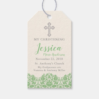 Religiöse Green Tag Geschenkanhänger