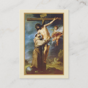 Religiöse Heilige Karten des Hl. Franz von Assisi