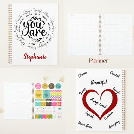 Religiöse Inspirationsbibliotheken "You are" Planer