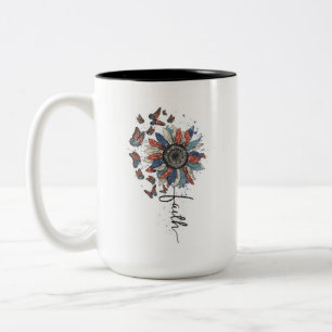 Religiöse, inspirierende, Motivierend Kaffee-Tasse Zweifarbige Tasse