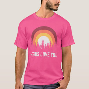 Religiöse Jesus Liebe Sie Christlich T-Shirt