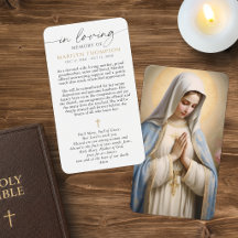Religiöse Jungfrau Maria Kreuz Sympathie-Gebetskar