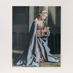 Religiöse Jungfrau Mary Madonna Artwork Jigsaw Pu