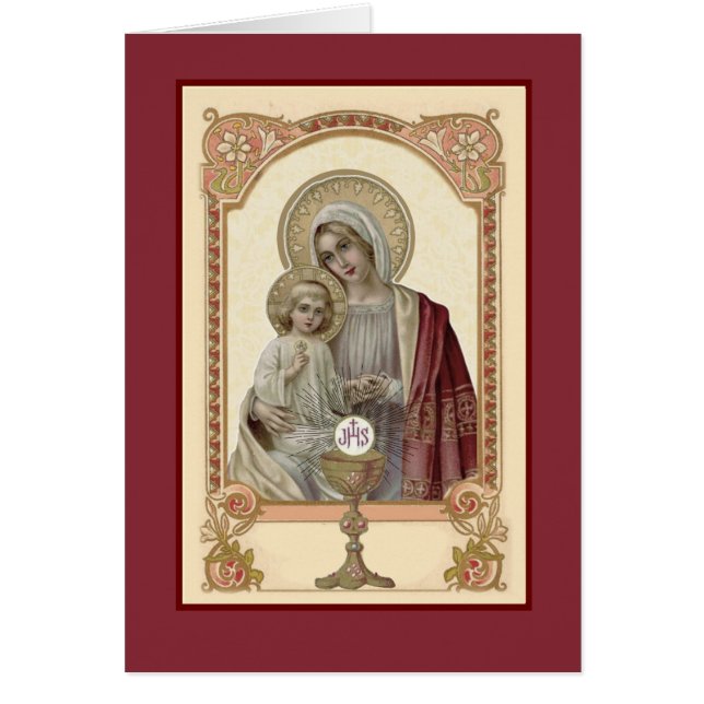Religiöse katholische Jungfrau Mary Eucharist Gebe (Vorne)