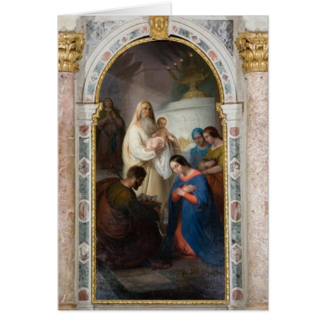 Religiöse katholische Präsentation Jesus Tempel (Vorne)