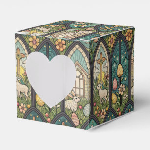 Religiöse Kirchen-Osterfenster Geschenkschachtel