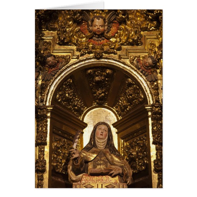 Religiöse Kunst als Vertreter von Santa Teresa (Vorne)