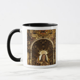 Religiöse Kunst, die Santa Teresa darstellt Tasse