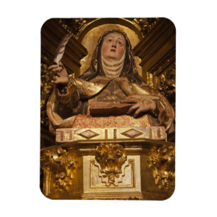 Religiöse Kunst, die Santa Teresa repräsentiert Magnet
