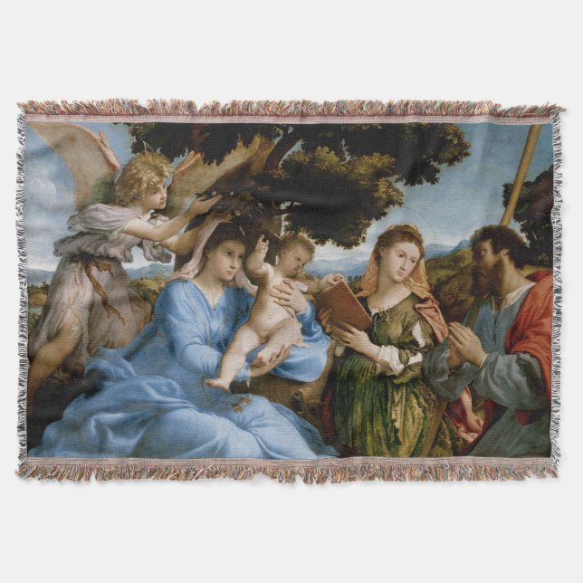 Religiöse Kunst Wurfdecke Decke (Vorderseite)