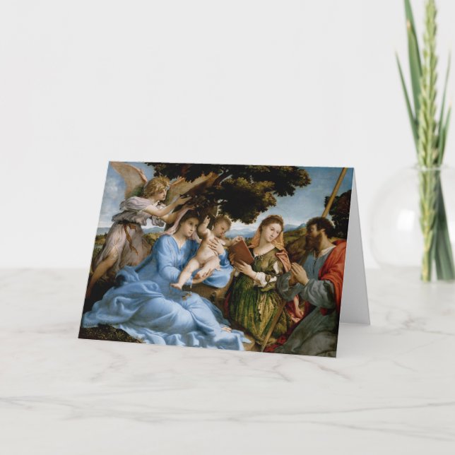 Religiöse Kunstgrußkarte Karte (Vorderseite)
