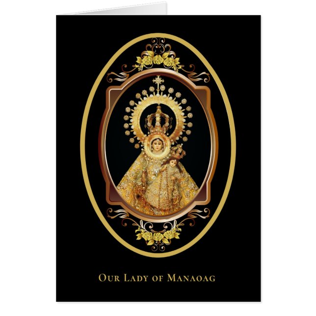 Religiöse Lady of Manaoag Philippines katholische (Vorne)