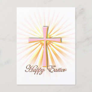 Religiöse Osterkarte Feiertagspostkarte