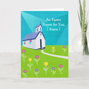 Religiöse Ostern-Karten: Ein Gebet für Sie Feiertagskarte