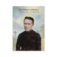 Religiöse St. Damien der Molokai Hawaii Heilige Ka