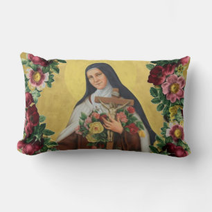 Religiöse St. Therese Carmelite Nun Quote Lendenkissen