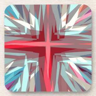 Religiöse Sternexplosion Getränkeuntersetzer