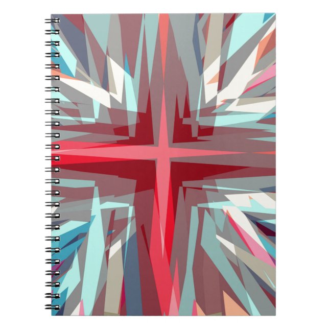 Religiöse Sternexplosion Notizblock (Vorderseite)
