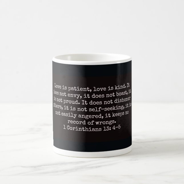 Religiöse Tasse, Liebe Kaffeetasse (Mittel)