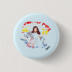 Religiöse Taste : Jesus Christus Button