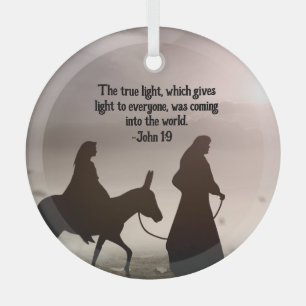 Religiöse Weihnachtsschmuck