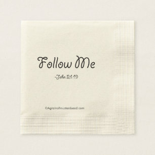 Religiöse Zitate Serviette