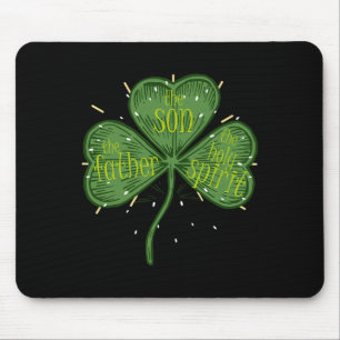 Religiöser christlicher katholischer St. Patricks- Mousepad