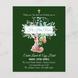 Religiöser Ostereinladungshaushalt