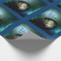 Religiöser Stern von Bethlehem-Packpapier