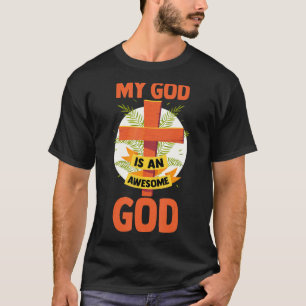 Religiöses Christliches Christentum Mein Gott ist T-Shirt