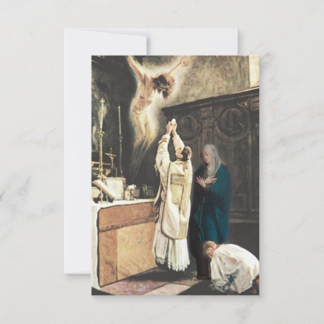 Religiöses Gebet für den Altar Boy katholische  Einladung (Vorderseite)
