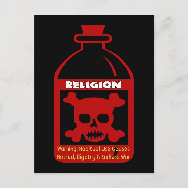 Religiöses Gift Postkarte (Vorderseite)