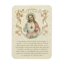 Religiöses Heiliges Herz Jesu Katholisches Gebet Magnet