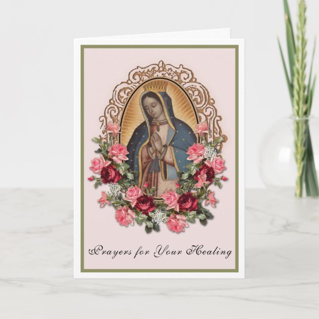 Religiöses Jesus Gebet für Heilkarte Karte (Vorderseite)