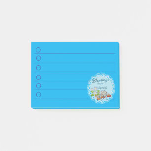Religiöses Leben Segen Post-it Klebezettel