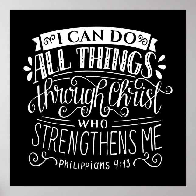 Religiöses Poster (Vorne)