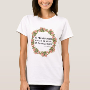Religiöses St. Catherine von Siena-Zitat T-Shirt