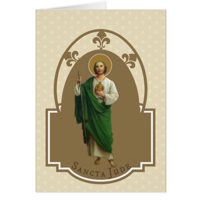 Religiöses St. Jude Gebet Schutzpatron der Hoffnun (Vorne)